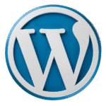 png clipart wordpress logo wordpress logo website blog icon wordpress logo free blue emblem removebg preview